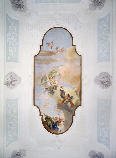Cesaret ve Basiret Zaferi by Giovanni Battista Tiepolo