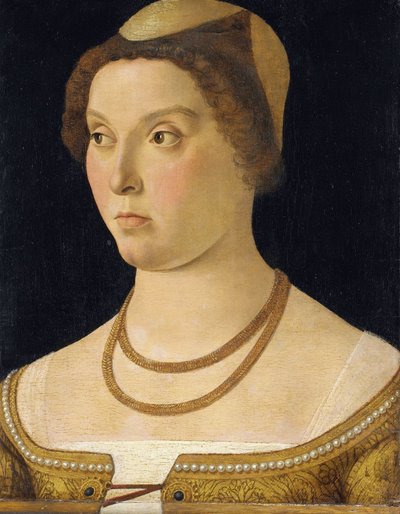 Bir Kadının Portresi by Giovanni Bellini (circle of)