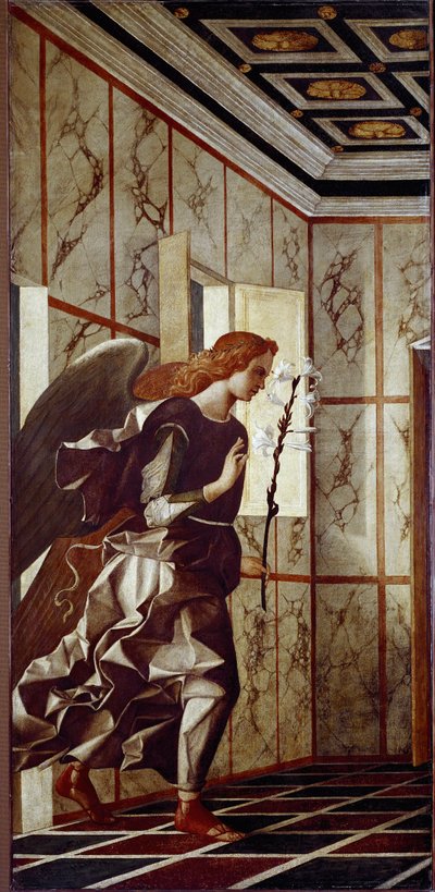 Müjde Meleği (panelde öfke by Giovanni Bellini
