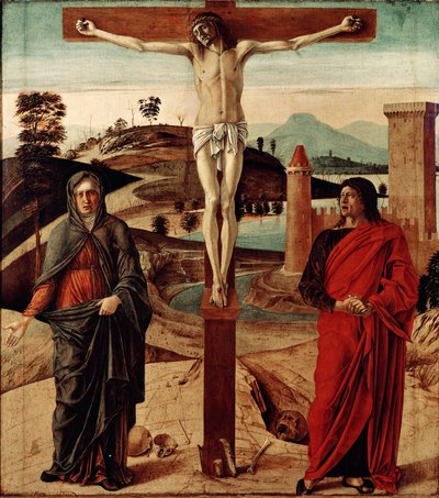 Calvary veya Çarmıha Gerilme. Giovanni Bellini dit il Giambellino