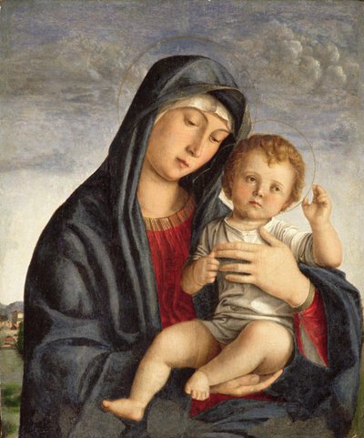 madonna ve çocuk by Giovanni Bellini