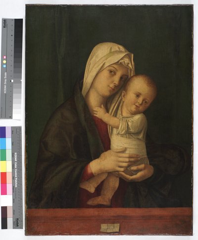 Madonna ve Çocuk, c.1489 (tuval üzerine yağlı boya) by Giovanni Bellini