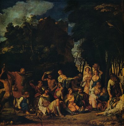 Tanrıların Bayramı, 1514-1529 by Giovanni Bellini