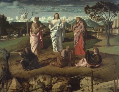 Başkalaşım, 1485 by Giovanni Bellini