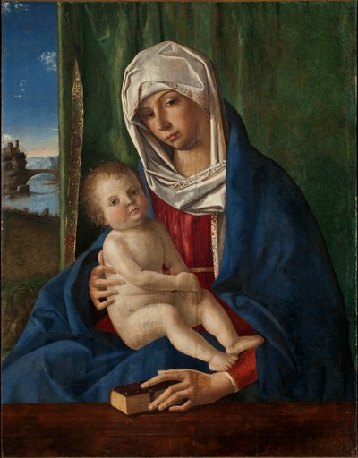 Bakire ve Çocuk by Giovanni Bellini