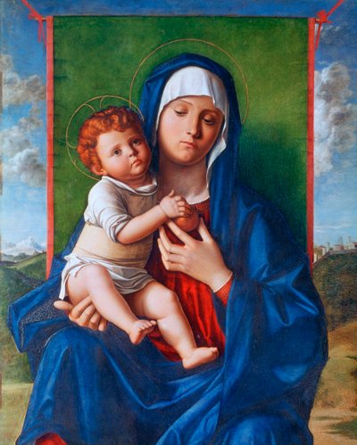 Bakire ve Çocuk, c1480-1490 by Giovanni Bellini