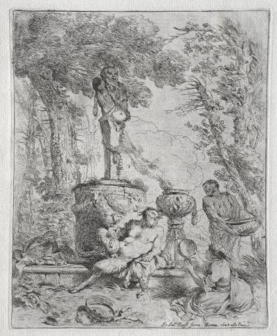 Pan Fete by Giovanni Benedetto Castiglione