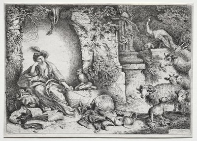 melankoli by Giovanni Benedetto Castiglione