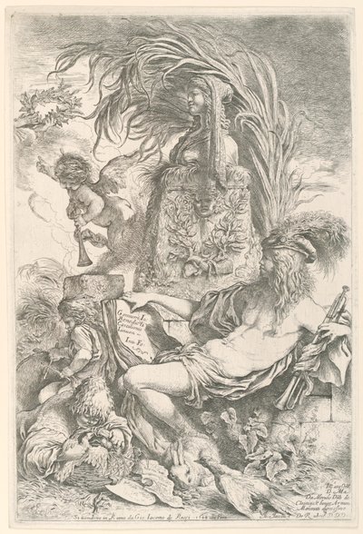Ressamın Dehası by Giovanni Benedetto Castiglione