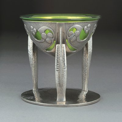 Bir Tudric kalaylı ve cam coupe by Giovanni Bigatti