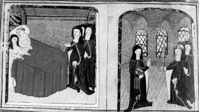 Decameron, Rahibe Isabella bir sevgiliyle yatakta yakalanır; başrahibe Isabella