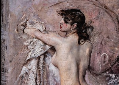 Hamamdan sonra detay by Giovanni Boldini