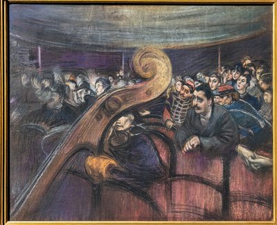 tiyatroda by Giovanni Boldini