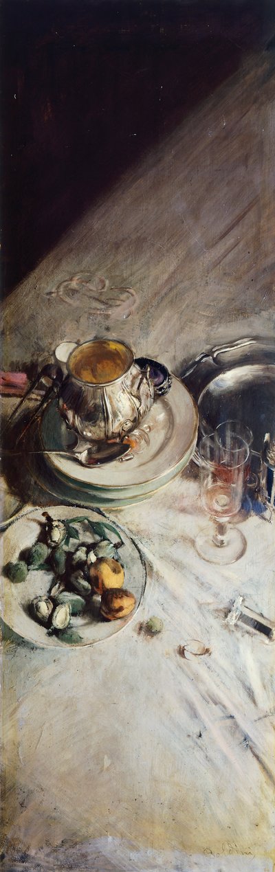 Giovanni Boldini (1842-1931) tarafından ressam masasının köşesi by Giovanni Boldini