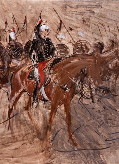 At sırtında ejderhalar by Giovanni Boldini