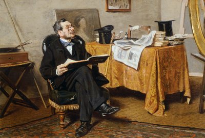 Figürlü iç mekan, Giovanni Boldini tarafından by Giovanni Boldini