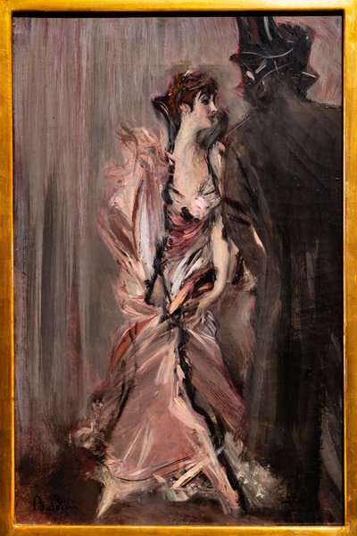 Topu Bırakmak by Giovanni Boldini