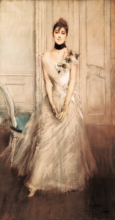 Emiliana Concha de Ossa'nın Portresi by Giovanni Boldini