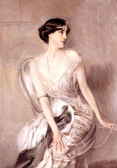 Genevieve Lantelme'nin Portresi, c. 1907 (resim) by Giovanni Boldini