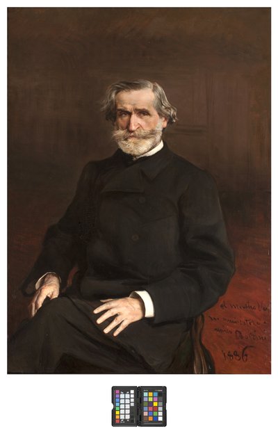 Giuseppe Verdi'nin Portresi, 1886 by Giovanni Boldini