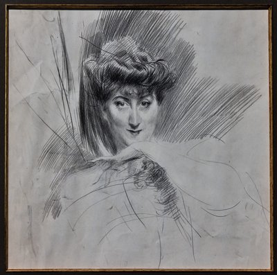 Madame Veil Picard'ın Portresi by Giovanni Boldini