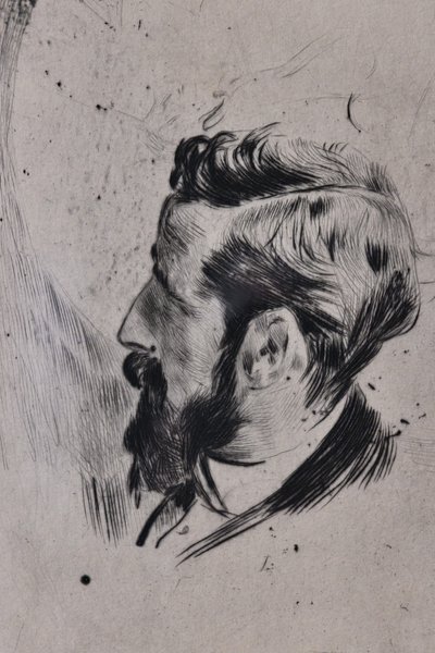 Paul Helleu'nun portresi by Giovanni Boldini