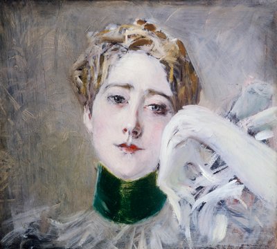 Isenburg Birstein Prensesi Portresi by Giovanni Boldini