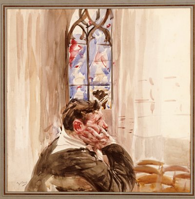 Kilisedeki Bir Adamın Portresi, 1900 by Giovanni Boldini