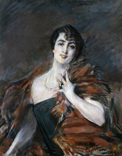 Bir bayanın portresi by Giovanni Boldini