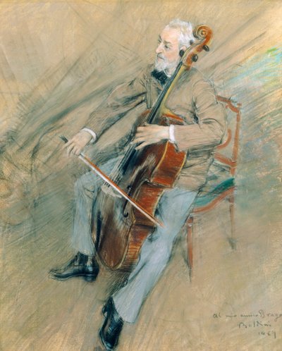 çellist Gaetano Braga