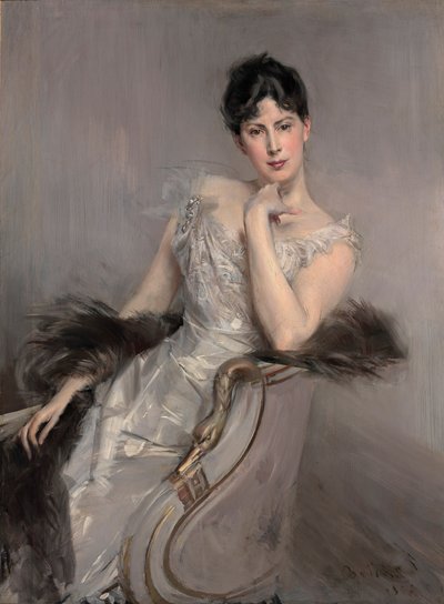 Beyazlı Bayan Beyazlı Bayan, 1902. by Giovanni Boldini