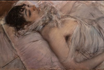 Rasty Kontesi Yatan, detay by Giovanni Boldini