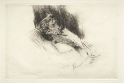 Whistler Uykuda, 1897. by Giovanni Boldini