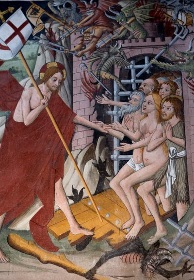 Cehenneme iniş, c.1492 by Giovanni Canavesio