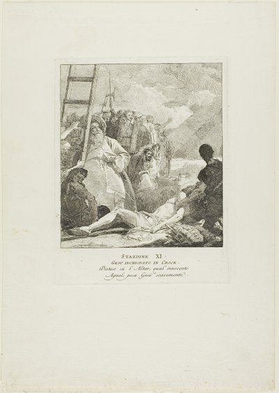 İsa Çarmıha Gerildi, Çarmıhın Durakları