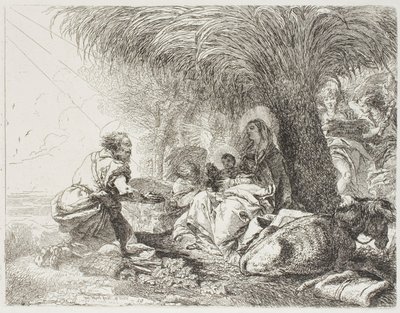 Joseph, İki Melek Şarkı Söylerken Çocuğu Seviyor, Mısır