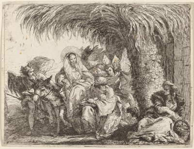 Joseph, Eşeğin Üzerinde Meryem