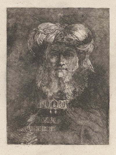 Rembrandt Tarzında Yaşlı Adam, Raccolta di Teste