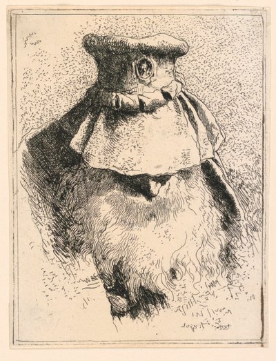 kafaların toplanması by Giovanni Domenico Tiepolo