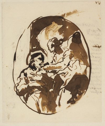 Bir azizin cemaati by Giovanni Domenico Tiepolo