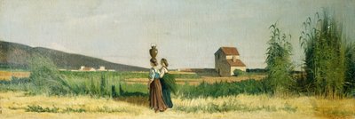 Livorno Su Taşıyıcı by Giovanni Fattori