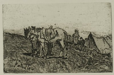 manevralar by Giovanni Fattori