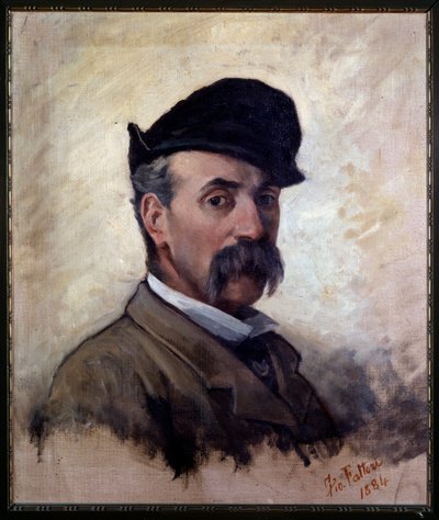 59 yaşında otoportre (Resim by Giovanni Fattori