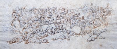 Uhlans Ücreti by Giovanni Fattori