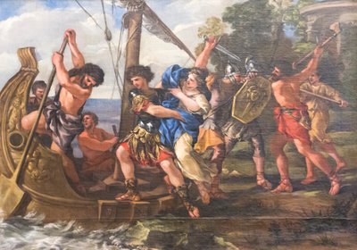 Helen'in Kaçırılması by Giovanni Francesco (1610 62) Romanelli