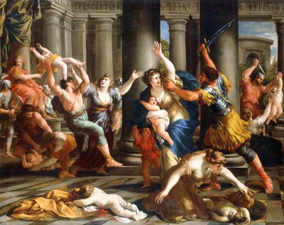 Masumların Katliamı, c.1631 by Giovanni Francesco Romanelli
