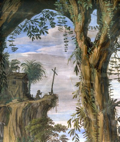 keşiş dua by Giovanni Ghisolfi