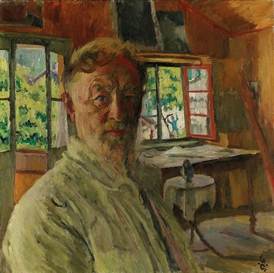 Kendi portresi, 1931 by Giovanni Giacometti