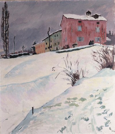 Kızıl Ev, 1912 by Giovanni Giacometti