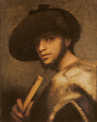 Bir Piper (tuval üzerine yağlı boya) by Giovanni Girolamo Savoldo
